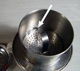 Put in the filter press